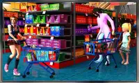 Super Market Cashier Girl Sim: Cash Register Games Screen Shot 0