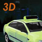 3Dタクシーミッションシミュレータゲーム