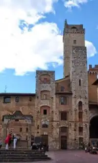 Menara Of San Gimignano Jigsaw Screen Shot 1