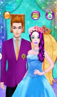 Pernikahan pasangan gadis game Screen Shot 6