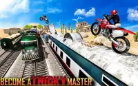 Сумасшедший велосипед Поезд Трюки Tricky Master Screen Shot 12