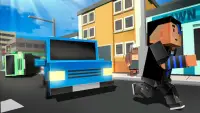 Cube Car Theft Race 3D Screen Shot 3