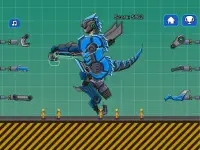 Black Pterosaur Attack - Robot Toy War Screen Shot 6