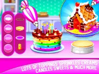 Pembuat Kek Sweet Bakery Games Screen Shot 0