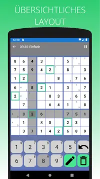 SUDOKU - Kostenlose Offline Sudoku Screen Shot 4