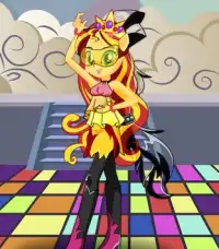 Dress up My Pony Girls Dance Magic Games Screen Shot 3