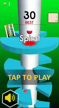 Spiral Helix Jump Screen Shot 0