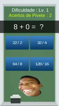 Mizeravi Matemática Quiz Screen Shot 1