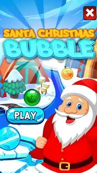 Santa Christmas Bubble Shooter Screen Shot 0