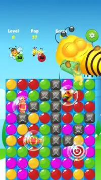 Bee Of King - Bubble Pop And Blast Mania Screen Shot 7