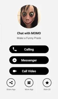 Fake Call From Momo Screen Shot 0
