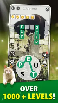Classic Kitty Word Game Screen Shot 0