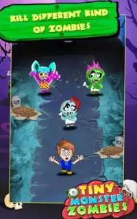 Tiny Monster Zombies Screen Shot 1