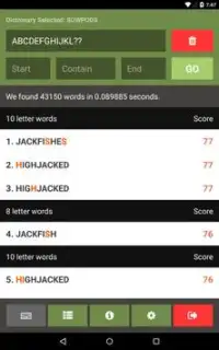 Word Helper - Scrabble Cheat Screen Shot 8