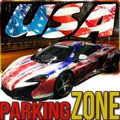 USA PARKING ZONE: 3D Car Mania