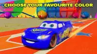 Superhero car racing: extreme speed stunts Screen Shot 1