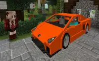 Lamborghini Car MCPE Mod Addon Screen Shot 0