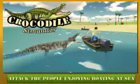 Wild Crocodile Beast Attack 3D Screen Shot 0