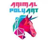 Poly Art Unicorn 3D Puzzle Roll Polygons Game Screen Shot 0