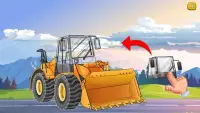 Trucks Jigsaw Puzzle for Kids- Learning Games Screen Shot 2