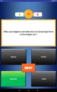 Dragon Ball Z trivia quiz - 100 questions for free Screen Shot 8