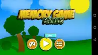 TGM Kids Animal Memory Game Screen Shot 0