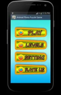 Animal Ảnh Puzzle Game Screen Shot 0