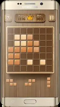 wood block puzzle gratis Screen Shot 4