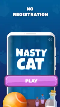 Brain teasers for free - Nasty Cat Screen Shot 5