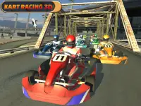 Kart racing 3D – crazy kart driving experience Screen Shot 0