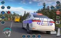 NÓS Polícia Carro Dirigindo Screen Shot 2