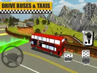 Bus & Taxi Driving Simulator Screen Shot 12