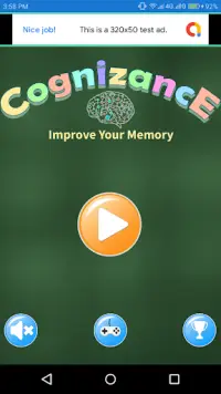 Cognizance - Improve Your Memory Screen Shot 0