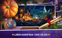 Halloween Objek Tersembunyi - Misteri Game Screen Shot 2