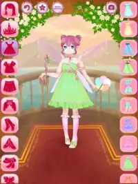 アニメフェアリーきせかえ-女の子のゲーム Screen Shot 7