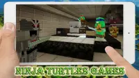 Ninja Turtle Games Mod Minecraft TMNT Screen Shot 1