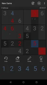 Codziennie Sudoku wolny puzzle Screen Shot 2