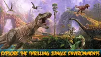 Dino Hunter Vahşi Hayvan Oyunları: Çevrimdışı Screen Shot 3