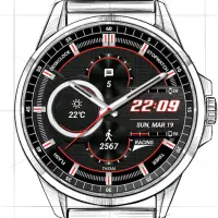 Racing Watch Face & Clock Widget Screen Shot 15