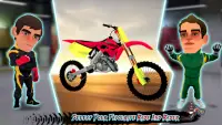 percobaan sepeda kotoran Balap: Motocross Rasr 3D Screen Shot 0