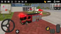 Fire Truck Simulator Screen Shot 3