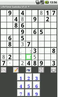 Life Time Sudoku Screen Shot 1