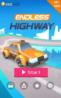 Endless Highway - Finger Driver Screen Shot 6