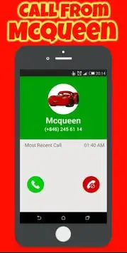 Call From Mcqueen Screen Shot 0
