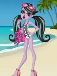 Monsters Fashion Style Dress up Makeup Game Screen Shot 4