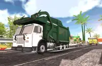 Garbage truck corridore Screen Shot 0