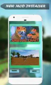Mod Jurassic Craft for MCPE Screen Shot 0