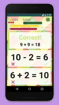〽️ Math Game Screen Shot 1