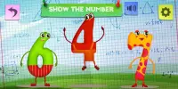 Numbers for kids. Counting and tracking 123 games. Screen Shot 1