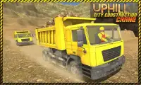 Uphill City Construction Crane : Road Builder 3D Screen Shot 4